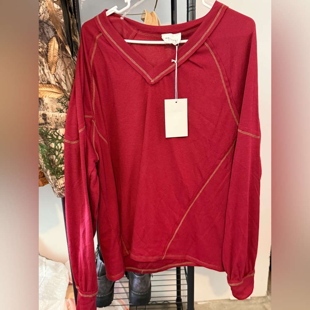 NWT long sleeve top